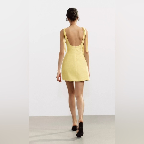 🔥🔥zara  Gingham Mini Dress - Picture 3 of 13